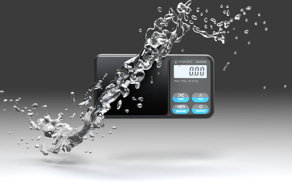 WORLD FIRST IP65 RATED WATER-RESISTANT POCKET SCALE LAUNCHES