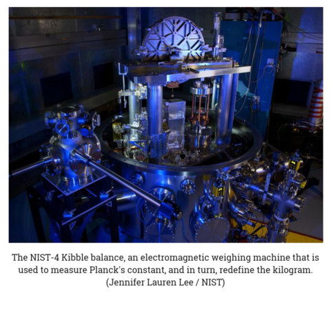 KILOGRAM REDEFINED AS SCIENTISTS USE NEW MEASUREMENTS