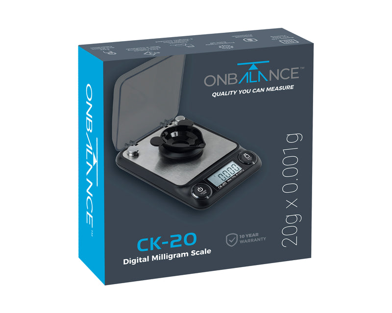 CK-20 On Balance Digital Milligram Scale 20g x 0.001g