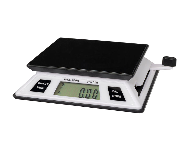 ECO-200-WH WORLD'S FIRST KINETIC SCALE! 200g x 0.01g