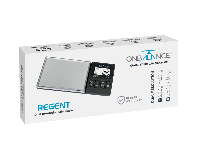 REG-250 Regent Jewellery Scale 200g x 0.01g/250g x 0.1g