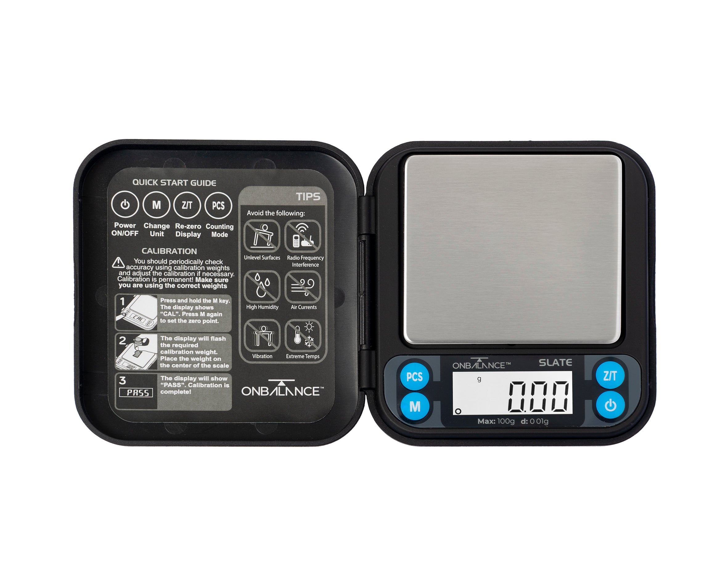 SL-100 On Balance Slate Scale 100g x 0.01g