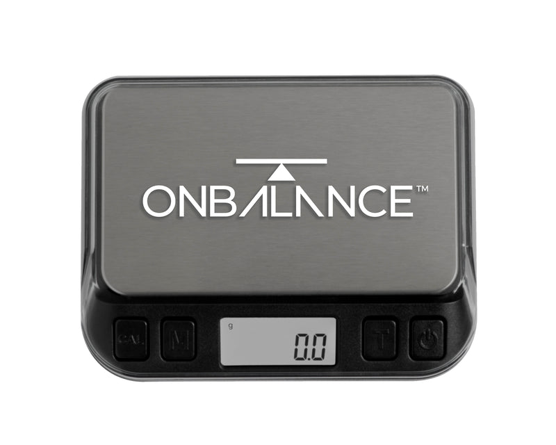 TW-600-BK On Balance Truweigh Miniscale - Black 600g x 0.1g