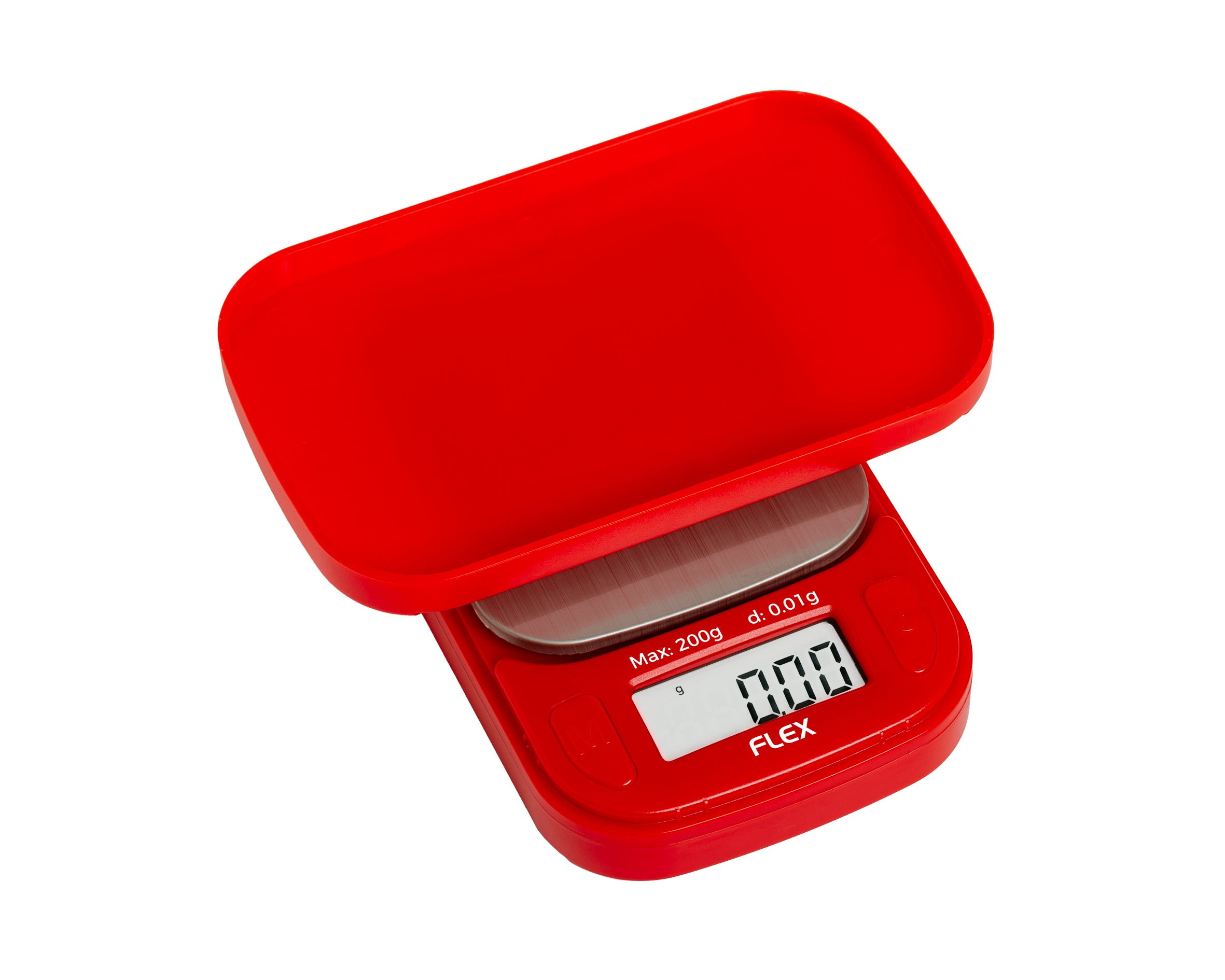 FL-200-RD FLEX ON BALANCE DIGITAL MINI SCALE 200G X 0.01G - RED