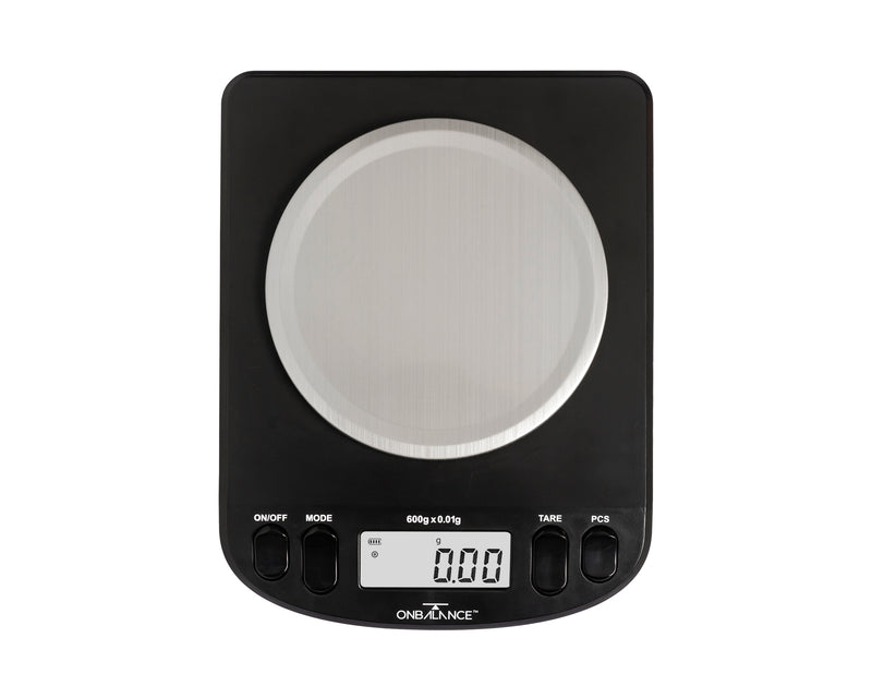 IS-600-BK Intrepid Series Compact Bench Scale - 600g x 0.01g