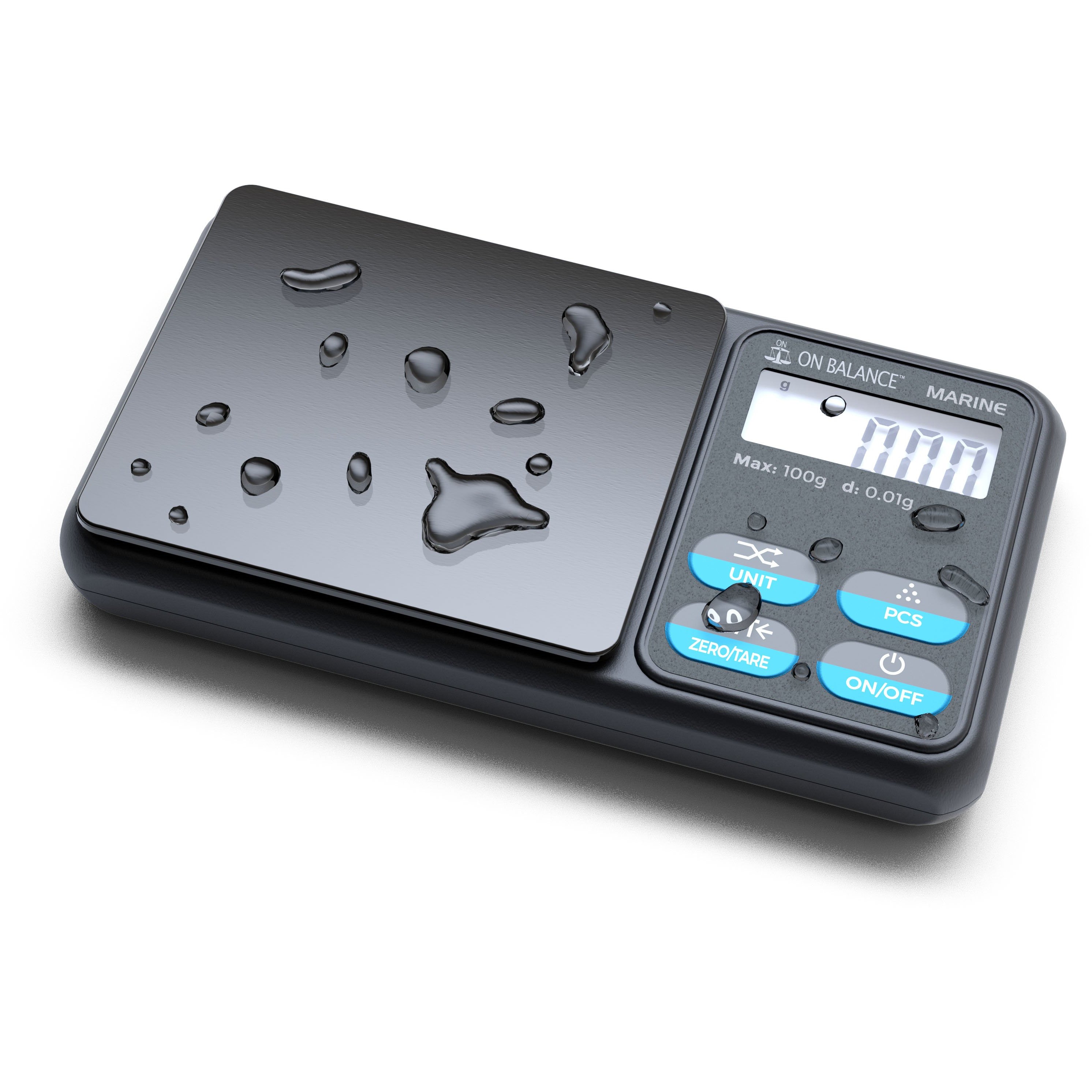 MAR-100 On Balance MARINE IP-65 Rated Miniscale 100g x 0.01g