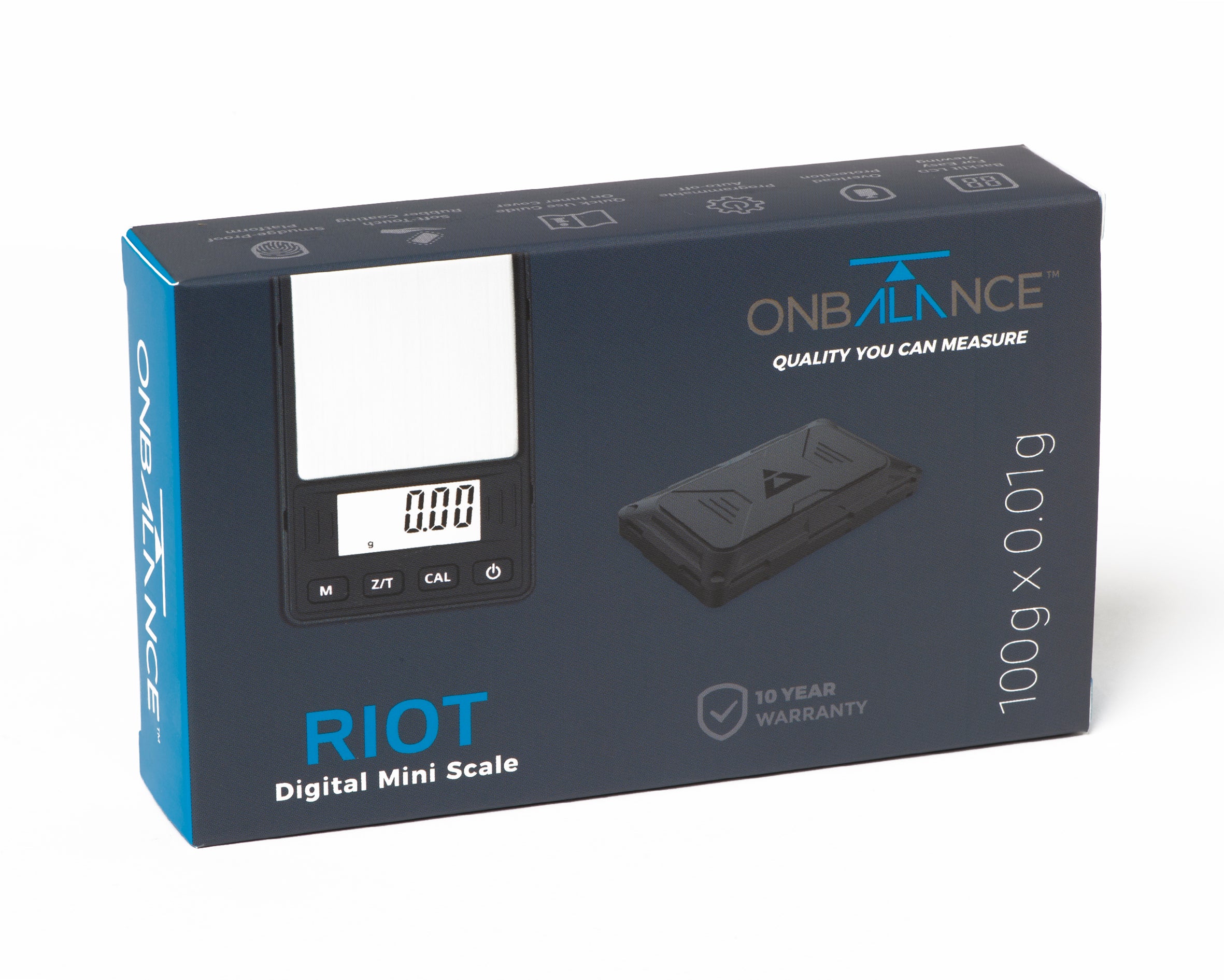 RT-100 On Balance Riot Digital Mini Scale 100g X 0.01g